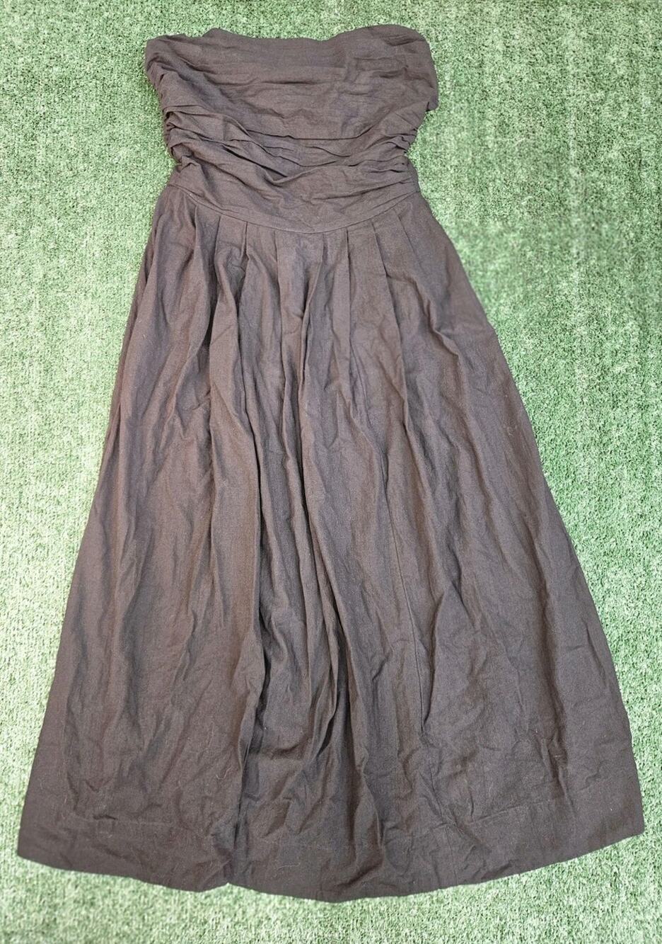 Free People Womens Size XS Black Strapless Dress Read Description....